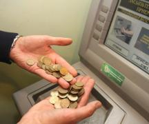 Обмен монет на купюры в сбербанке